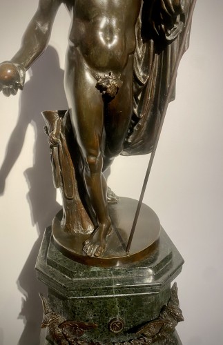 Napoleon in the guise of Mars the Peacemaker - Sculpture Style Louis-Philippe
