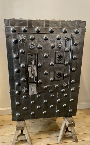 Italian Iron Cassa Forte - Strongbox  - 