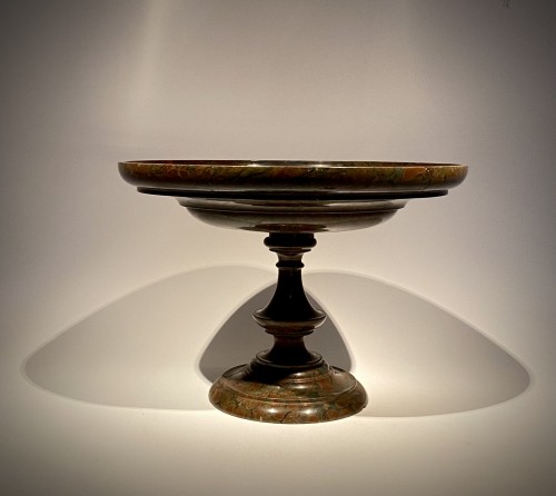 19th. century Marble Campan grand melange Tazza - Decorative Objects Style Napoléon III