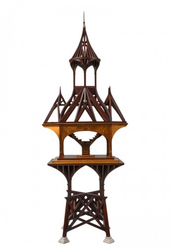 Wooden chef-d'oeuvre of the Compagnonnage