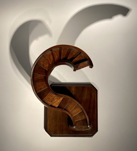 19th century - Question mark shaped Staircase Model