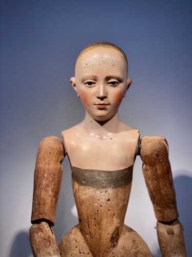 Religious Antiques  - Neapolitan Madonna, Capipota Manichino