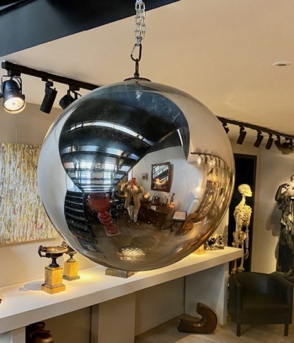 Late 18th century Witch ball of large size 65 cm. - Curiosities Style Directoire