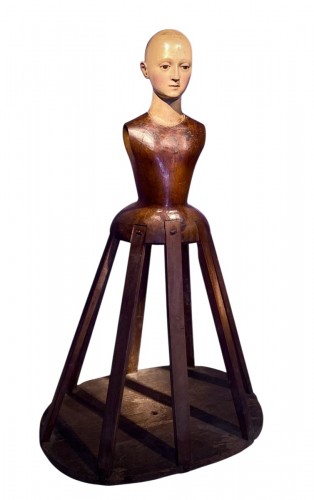 18th century Italian Madonna , Cage Doll , Santos Figure