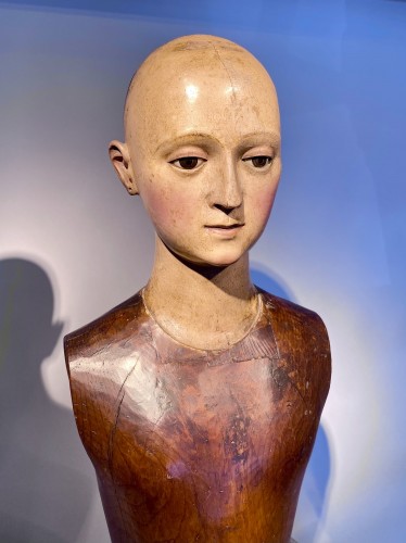 Madonne du XVIIIe siècle, Capipote, figure de Santos - Art sacré, objets religieux Style Louis XVI