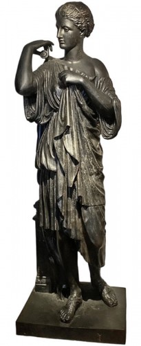 Diana of Gabii - Cast Iron Statue by Jean-Jaques Ducel