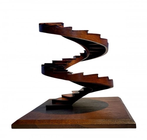 Modèle d'escalier de compagnonnage, fin 19e siècle