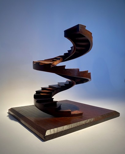 Compagnonnage Staircase model,  late 19th century  - 