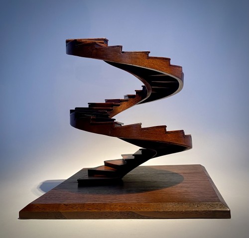 Compagnonnage Staircase model,  late 19th century  - Napoléon III