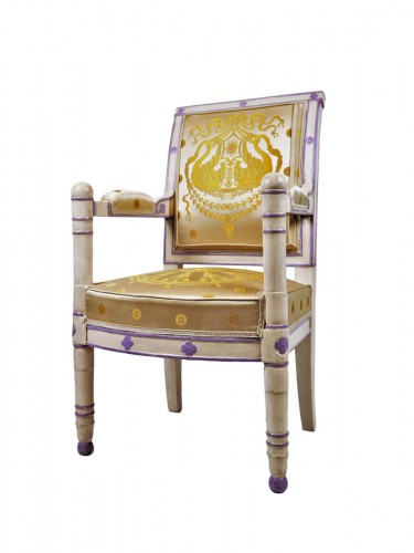 Fauteuil provenant du Palais de Fontainebleau