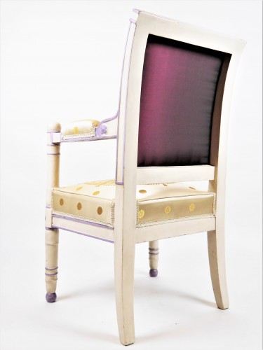 An Empire armchair from the Palace of Fontainebleau - Seating Style Empire