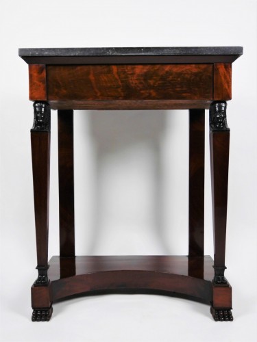 A small Empire mahogany console - Empire