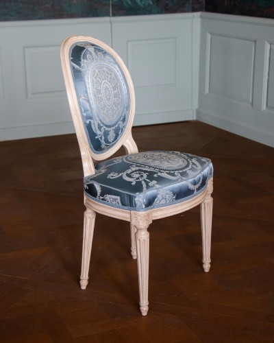 Sièges Chaise - Suite de quatre chaises Louis XVI par Boulard