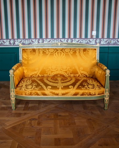 Mobilier de salon estampillé Marcion - Sièges Style Empire