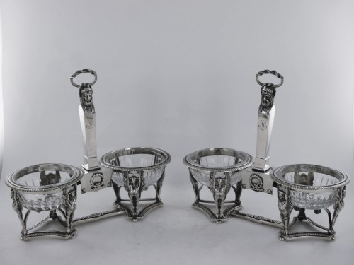 An Empire silver table set - Antique Silver Style Empire