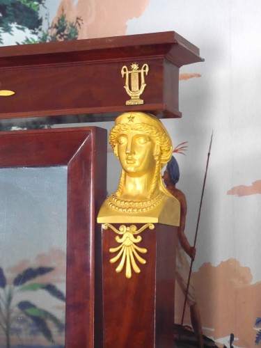 Psyché d'époque Empire - Miroirs, Trumeaux Style Empire