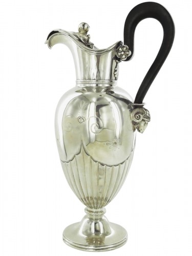 Aiguiere Empire en argent