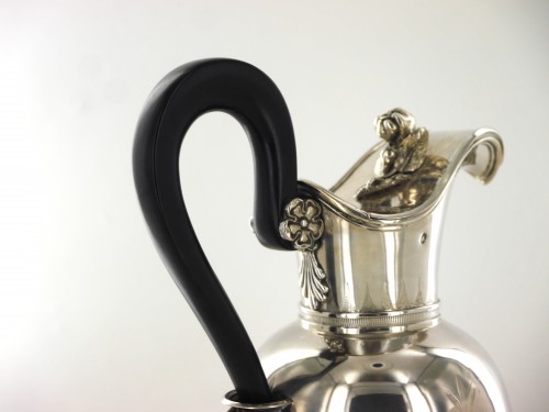 XIXe siècle - Aiguiere Empire en argent