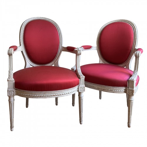 Paire de fauteuils estampillés G Jacob