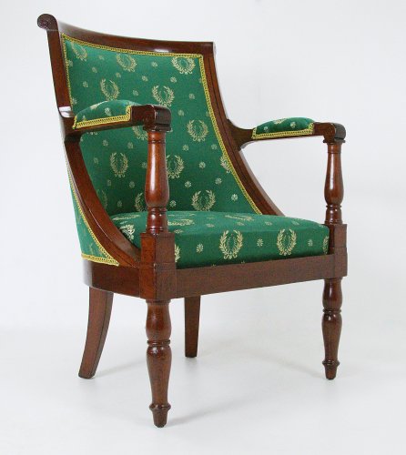 Fauteuil Empire par Jacob pour la Banque de France