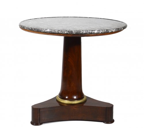 An Empire pedestal table, early 19th century