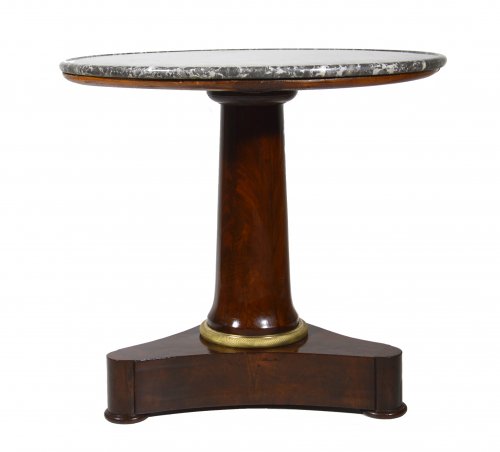 An Empire pedestal table, early 19th century - Furniture Style Empire