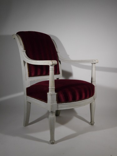 Fauteuil Empire estampillé Jacob D rue Meslée - Igra Lignum