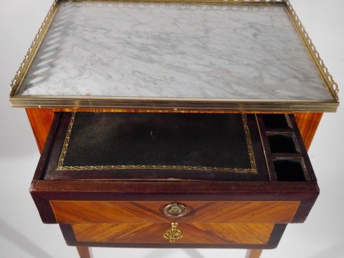 18th century - A Louis XVI working table or bedside table, stamped F Schey, 18th century