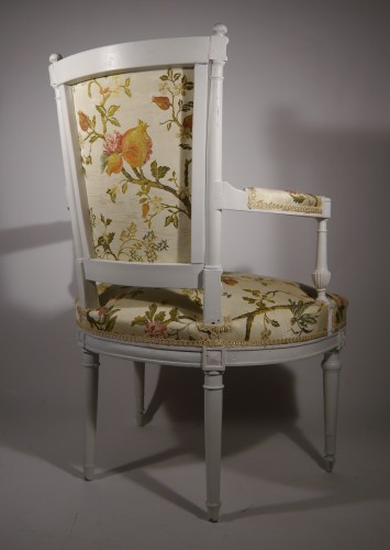 18th century - A Louis XVI armchair, 18th century
