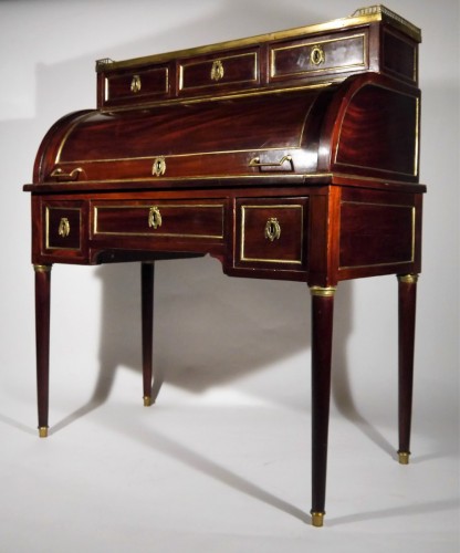 Bureau à cylindre d'époque Louis XVI - Igra Lignum