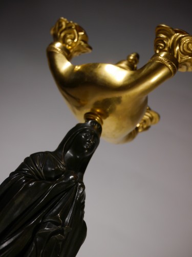 Pair of Empire candelabra, beginning of the 19th century - 