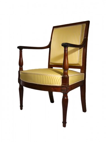 Fauteuil Directoire estampillé Georges Jacob