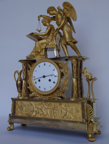 Big Empire mantel clock, beginning of the 19th century - Horology Style Empire