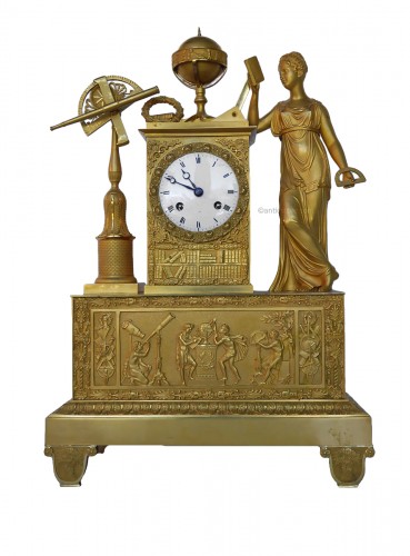 Mantel clock of astronomie around 1810-1820