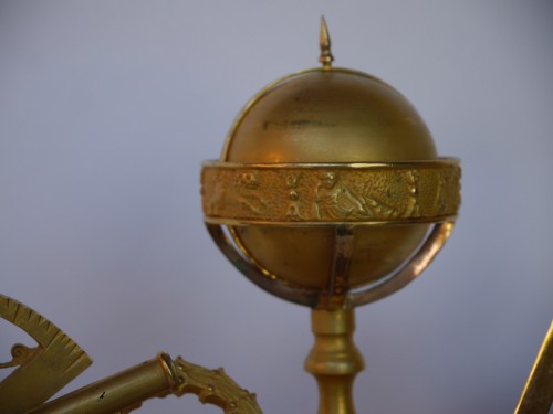 Mantel clock of astronomie around 1810-1820 - Horology Style Empire