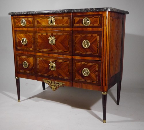 French Louis XVI Commode stamped Magnien, 18th century - 