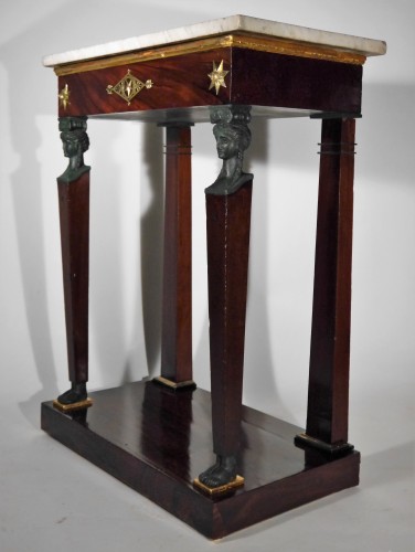 Petite console d'époque Empire - Igra Lignum