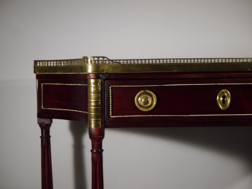 Console d'époque Louis XVI, XVIIIe - Mobilier Style Louis XVI