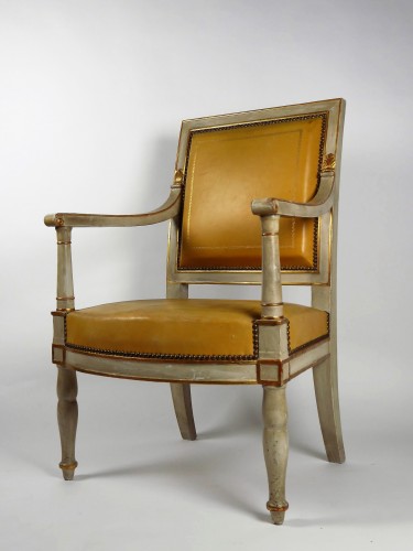 Seating  - French Empire armchair from the Palais de Compiègne, stamped Jacob