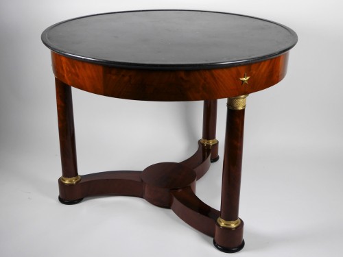 Furniture  - Empire pedestal table, early 19th century
