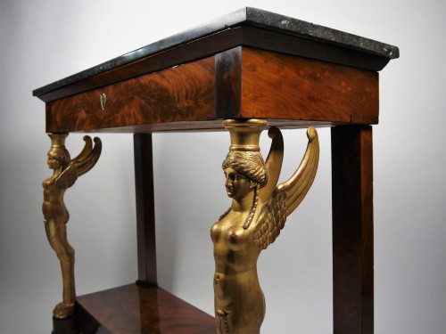 19th century - An Empire console, beginning of the 19th century