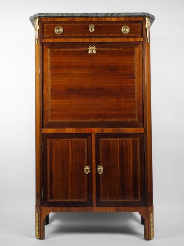 A Louis XVI secretary stamped Schlichtig, 18th century - Furniture Style Louis XVI