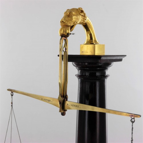 Collections Instruments scientifiques - Balance de changeur d'époque Empire