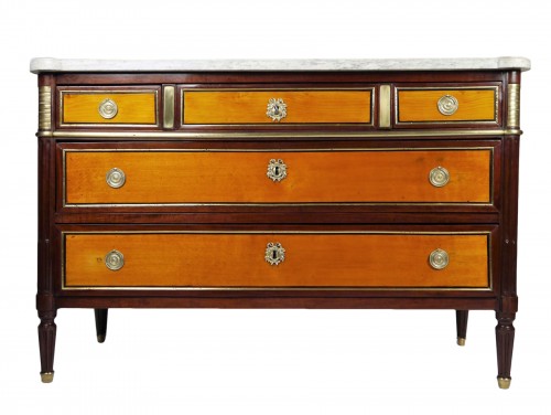 A Louis XVI chest of drawers, 18th century