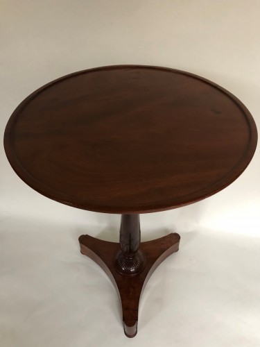 19th century - An Empire pedestal table by Maigret