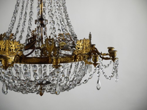 Lighting  - An Empire chandelier