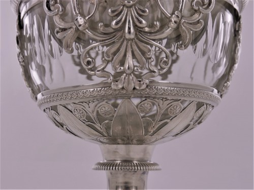 19th century - An Empire silver drageoir, beginning of the 19th century