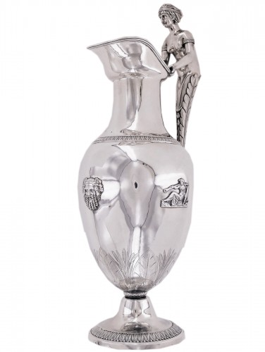 An Empire Silver Ewe, early 19th century