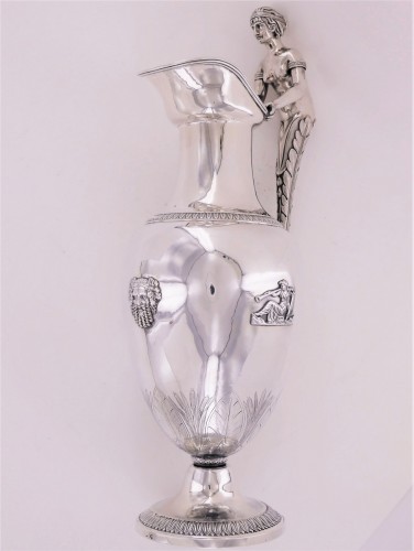 An Empire Silver Ewe, early 19th century - 