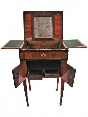 A Louis XVI small working table by Nicolas Petit